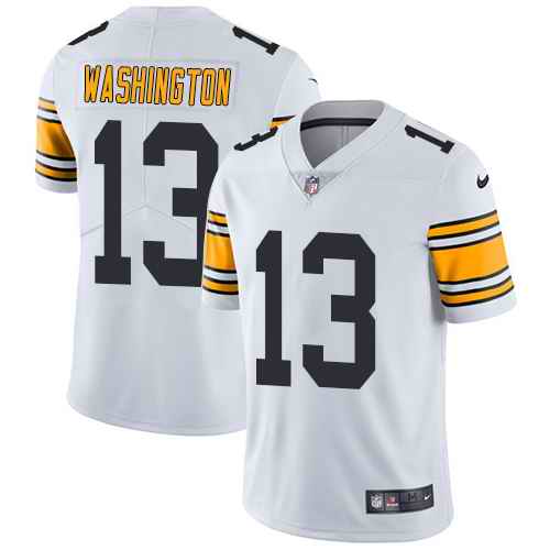 Nike Men & Women & Youth Steelers 13 James Washington White NFL Vapor Untouchable Limited Jersey,We sell and wholesale Nike Men & Women & Youth Steelers 13 James Washington White NFL Vapor Untouchable Limited Jersey on line form chian!